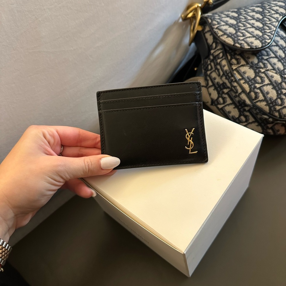 Saint Laurent card holder